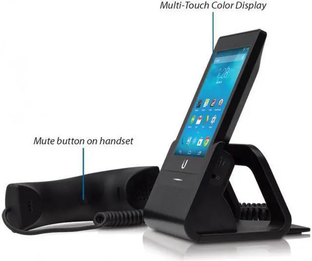 Alt view image 2 of 12 - Ubiquiti Networks UVP UniFi VoIP Phone with 5" Touchscreen