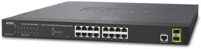 GS-4210-16T2S - L2/L4 Gigabit Ethernet Switch - PLANET Technology