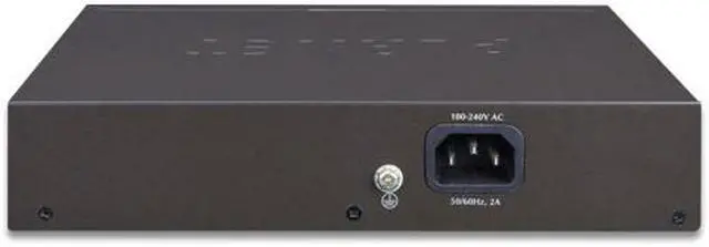 Alt view image 4 of 5 - Planet GSD-804P 8-Port 10/100/1000 Mbps with 4-Port PoE Ethernet Switch