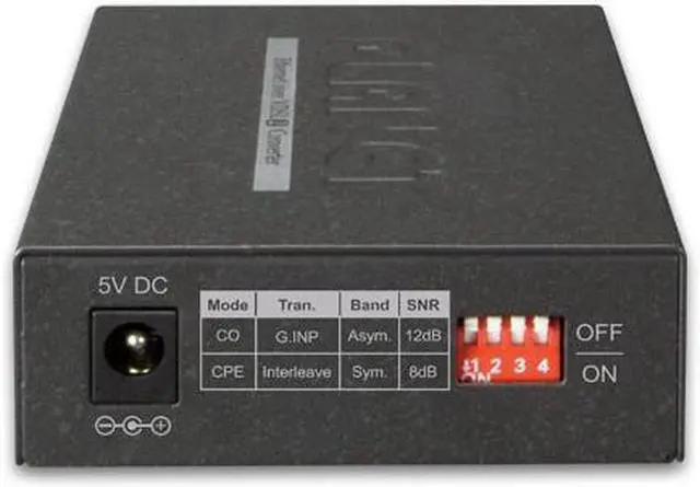 Alt view image 2 of 3 - Planet VC-231G 1-Port 10/100/1000T Ethernet to VDSL2 Converter/Bridge 30a profile w/ G.vectoring, RJ11
