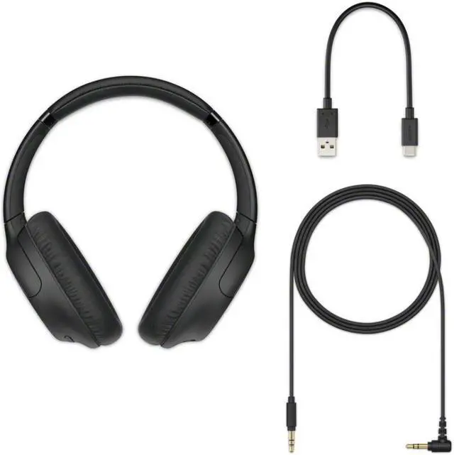 Alt view image 14 of 20 - Sony WH-CH710N Bluetooth Wireless Noise-Canceling Headphones (Black)