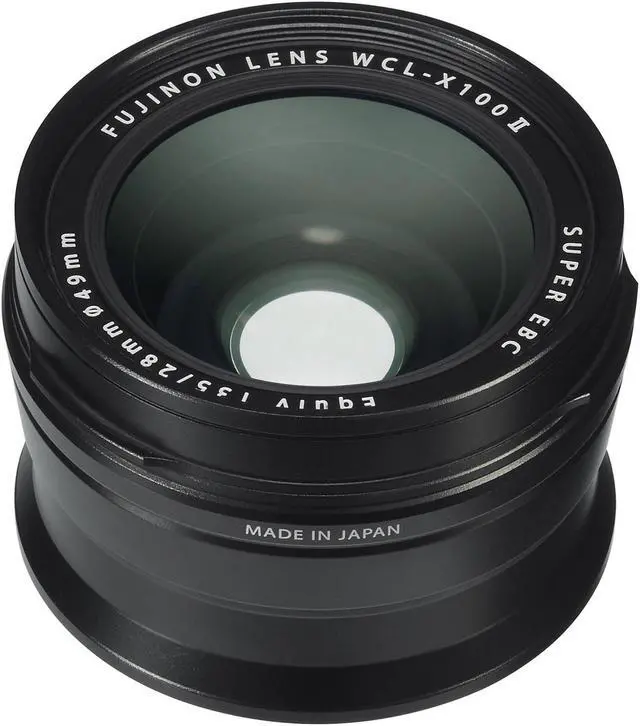 Alt view image 2 of 9 - Fujifilm Fujinon Wide Conversion Lens for X100 Series Camera, Black (WCL-X100 B II)