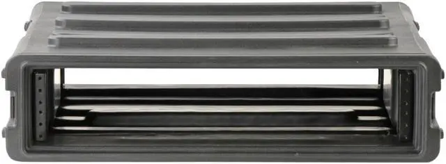 Alt view image 10 of 16 - SKB Cases 2U Space Roto Molded Rack, Black, 23 in. X 23 in. X 6 1/2 in.
