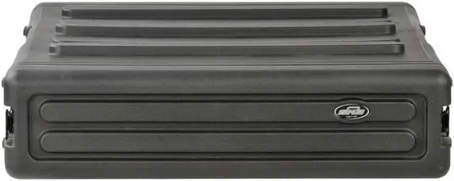 Alt view image 9 of 16 - SKB Cases 2U Space Roto Molded Rack, Black, 23 in. X 23 in. X 6 1/2 in.