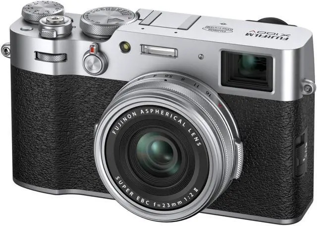 Alt view image 12 of 18 - Fujifilm X100V Digital Camera (Silver)