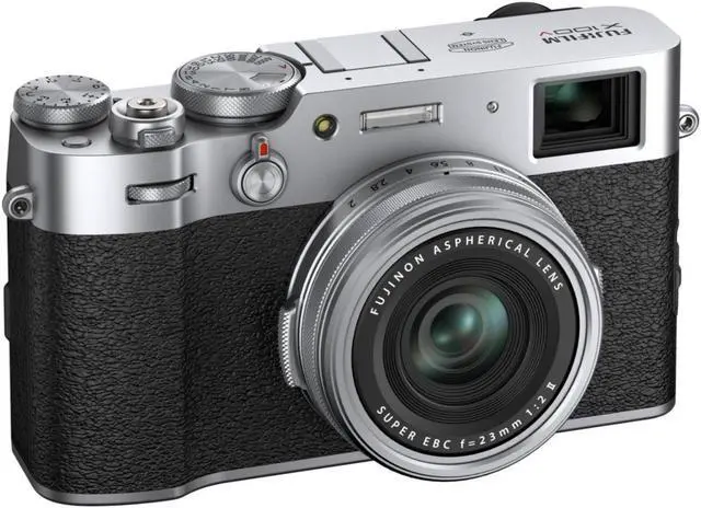 Alt view image 9 of 18 - Fujifilm X100V Digital Camera (Silver)