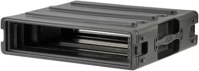 Alt view image 11 of 16 - SKB Cases 2U Space Roto Molded Rack, Black, 23 in. X 23 in. X 6 1/2 in.