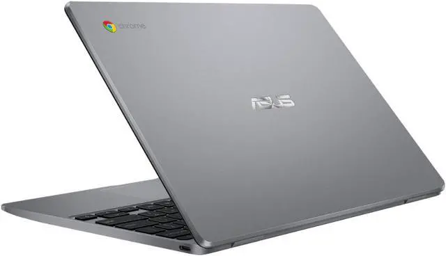 Alt view image 9 of 20 - Asus Chromebook 11.6" Laptop (Intel Celeron, 4GB RAM, 16GB eMMC, Chrome OS) - Gray (CX22NA-BCLN4)