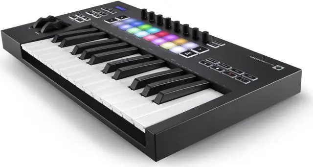 Alt view image 3 of 13 - Novation Launchkey 25 Mk3 25-Key MIDI Controller Keyboard