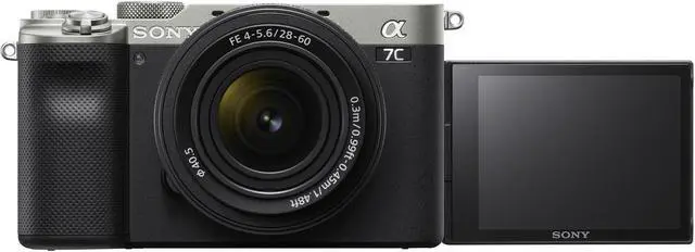 Alt view image 13 of 19 - Sony Alpha 7C Full-Frame Compact Mirrorless Camera Kit - Silver (ILCE7CL/S)