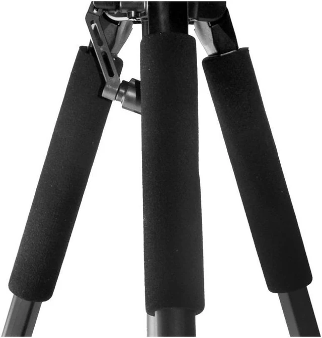 Alt view image 17 of 18 - 60" Xit Pro Series Aluminum Camera Tripod w/Bubble Level & Carrying Case XT60TRB