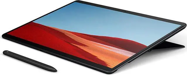 Alt view image 7 of 8 - Microsoft Surface Pro X 13" Microsoft SQ1 16GB RAM 512GB SSD WiFi + 4G LTE Matte Black - Microsoft SQ1 Processor - Laptop, tablet, or studio mode - Microsoft SQ1 Adreno 685 - Windows 10 Home - 13