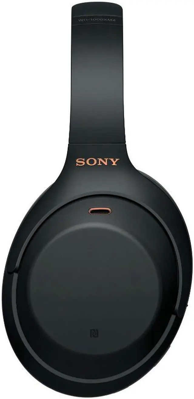 Alt view image 7 of 8 - Sony WH-1000XM4 Wireless Noise Canceling Over-Ear Headphones (Black) Bundle