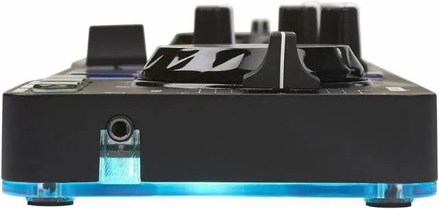 Alt view image 6 of 8 - Hercules DJControl Starlight Pocket USB DJ Controller with Headphones & USB Hub