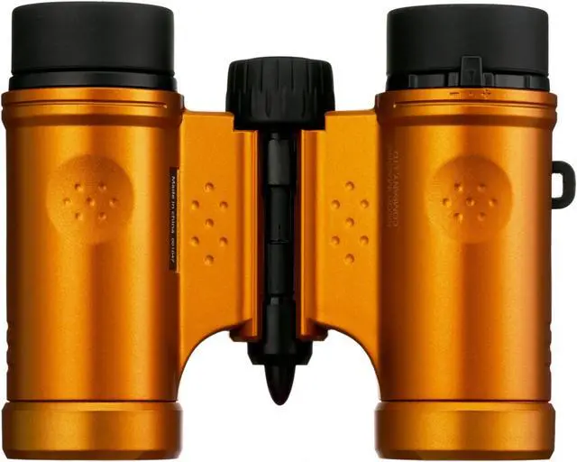 Alt view image 9 of 13 - PENTAX Binoculars UD 9x21 Gray and Orange Lightweight Body