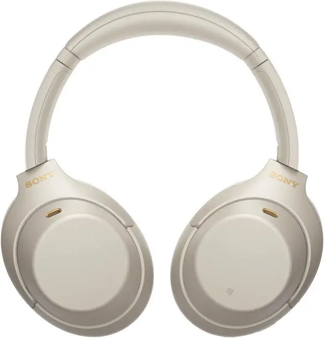 Alt view image 6 of 8 - Sony WH-1000XM4 Wireless Noise Canceling Over-Ear Headphones (Silver) Bundle