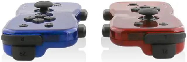 Alt view image 11 of 17 - Nyko Dualies ??? Pair of Motion Controllers with Included USB Type-C Charging Cable, Joy-Con Alternative for Nintendo Switch Red/Blue