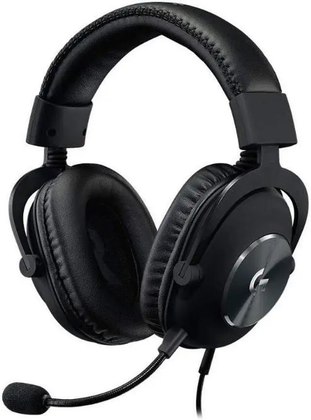 Alt view image 5 of 20 - Logitech PRO X 981-000817 Wired Over-the-Ear Gaming Headset Black