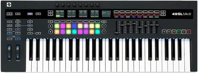 Alt view image 10 of 17 - Novation 49SL MkIII MIDI and CV Keyboard Controller
