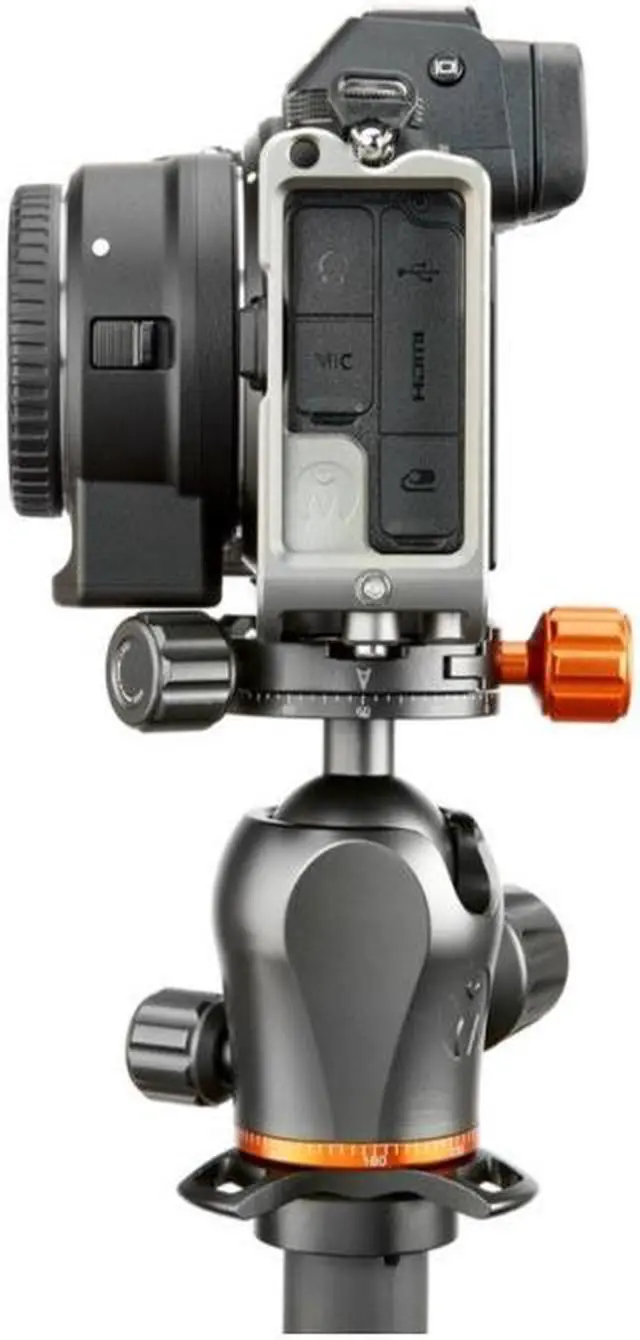 Alt view image 10 of 16 - 3 Legged Thing Zelda Dedicated L-Bracket for Nikon Z Series Cameras, Slate Grey