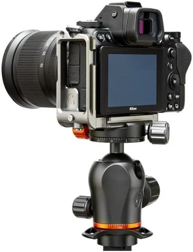 Alt view image 8 of 16 - 3 Legged Thing Zelda Dedicated L-Bracket for Nikon Z Series Cameras, Slate Grey