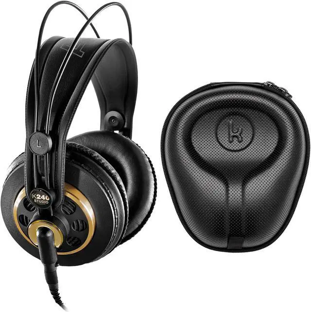 Main image of AKG K 240 Studio Professional Semi-Open Stereo Headphones with Headphone Case