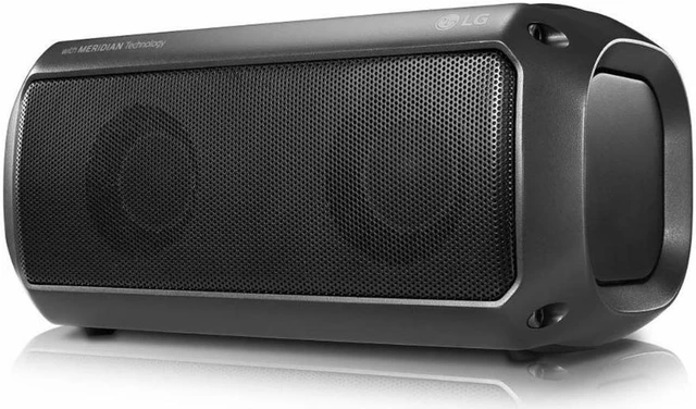 Alt view image 20 of 20 - LG PK3 IPX-7 Water Resistant Portable Bluetooth Speaker w/ Meridian Technology