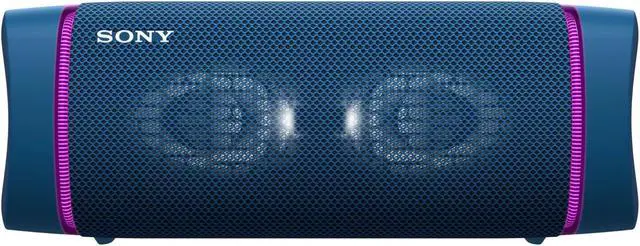 Alt view image 10 of 20 - Sony XB33 EXTRA BASS Blue Portable Bluetooth Speaker - SRSXB33/L