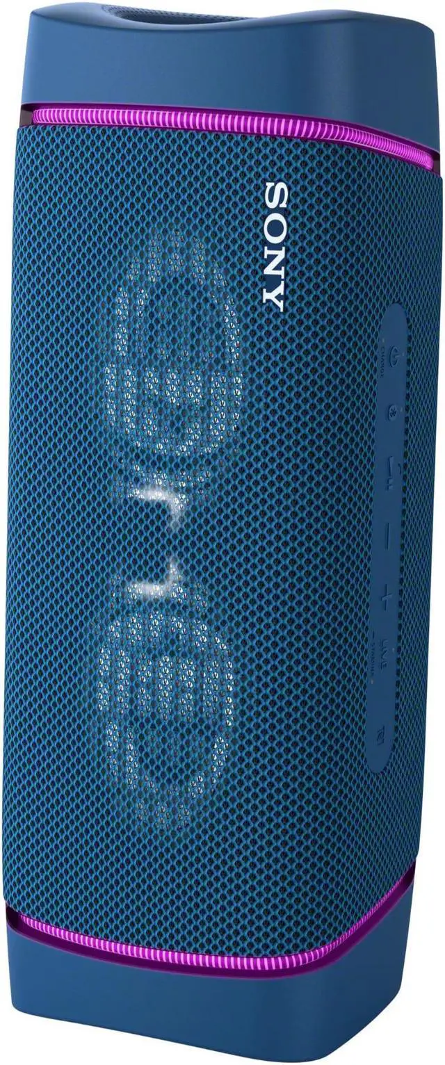 Alt view image 12 of 20 - Sony XB33 EXTRA BASS Blue Portable Bluetooth Speaker - SRSXB33/L