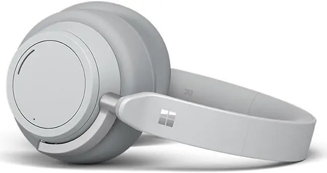 Alt view image 17 of 20 - Microsoft GUW00001 Surface Wireless Noise Cancelling Headphones - Light Gray