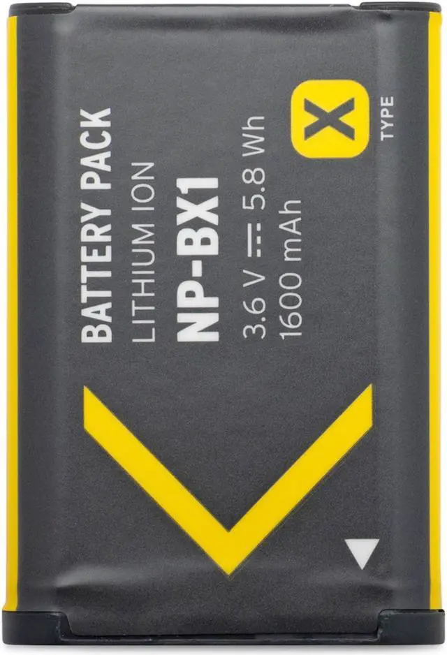 Alt view image 3 of 7 - Koah Rechargeable Li-Ion Battery Pack for Sony NP-BX1 with Focus QC-105 Charger