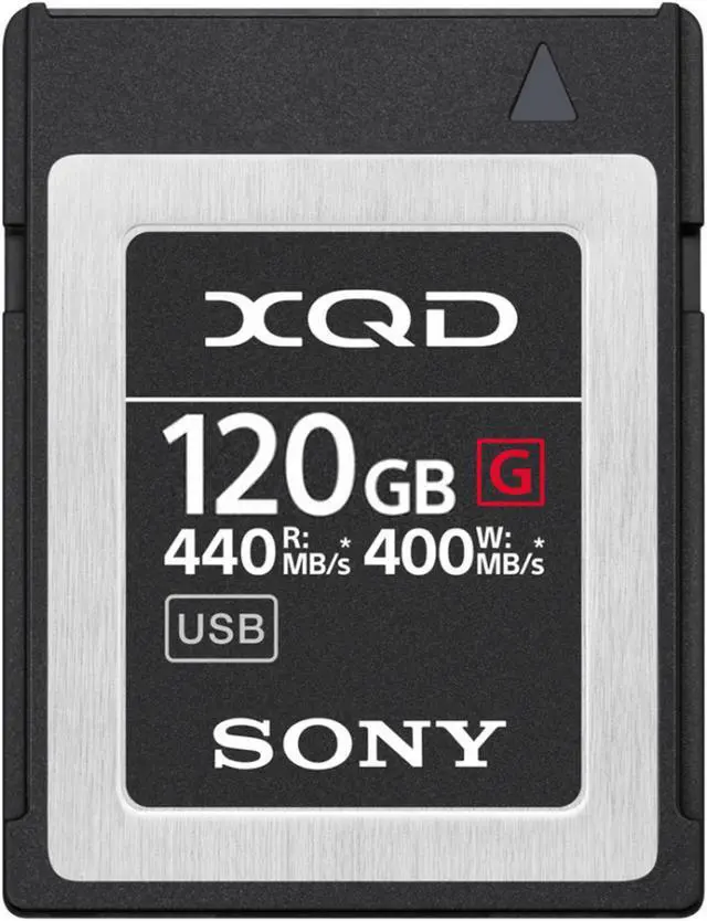 Alt view image 2 of 3 - Sony 120GB XQD G Series Memory Card with Rugged Memory Card Carrying Case Bundle