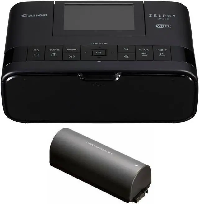 Alt view image 11 of 20 - CANON - SOHO AND INK 2234C013 CP1300 BLK COMPACT PHOTO