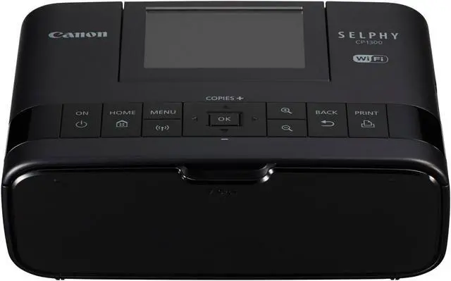 Alt view image 12 of 20 - CANON - SOHO AND INK 2234C013 CP1300 BLK COMPACT PHOTO
