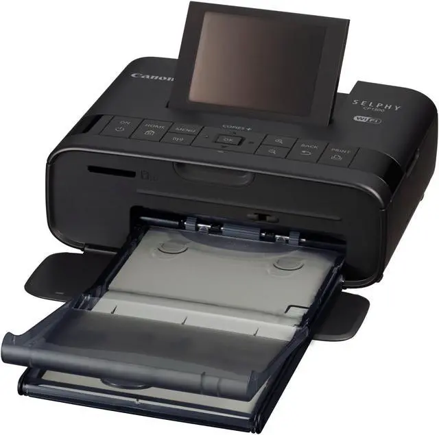 Alt view image 15 of 20 - CANON - SOHO AND INK 2234C013 CP1300 BLK COMPACT PHOTO