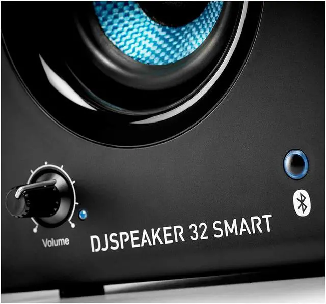 Alt view image 3 of 10 - Hercules AMS-DJSPEAKER-32-SMART DJSpeaker 32 Smart Speakers (Right and Left)