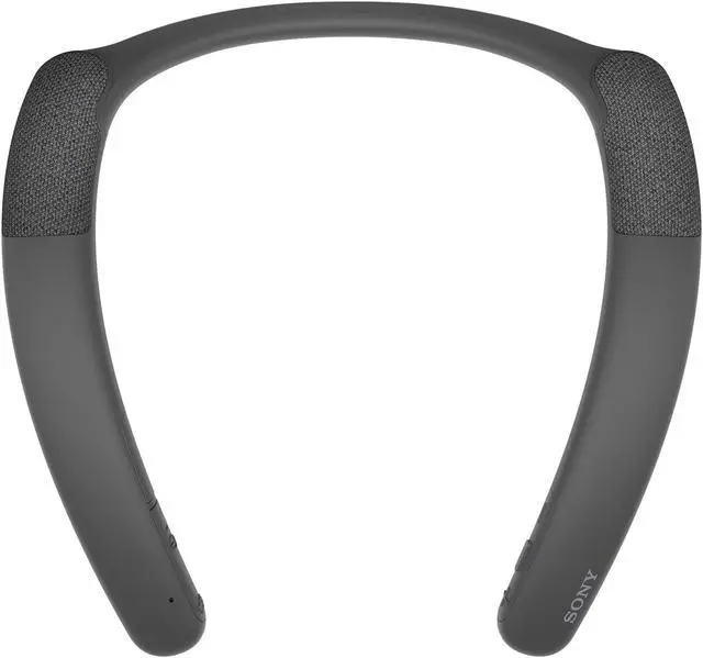 Alt view image 8 of 20 - Sony SRSNB10H Neckband Speaker - Charcoal Gray