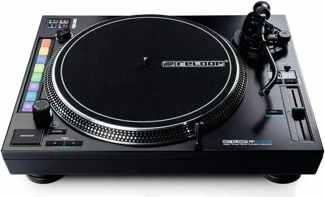 Alt view image 6 of 15 - Reloop RP-8000 MK2 Professional DJ Turntable