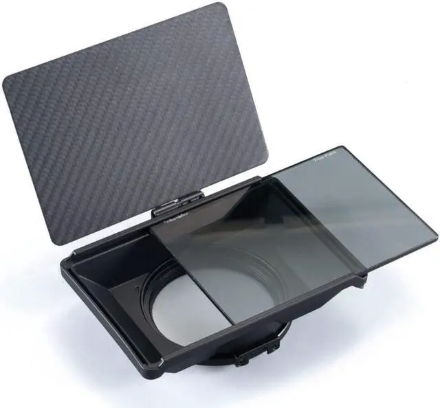 Alt view image 9 of 13 - Tilta Tiltaing Mini Clamp-On Matte Box, Black #MB-T15
