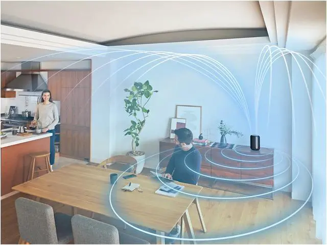 Alt view image 7 of 7 - Sony SRSRA3000/H Wi-Fi Enabled 360 Reality Audio Wireless Speaker (Gray) Bundle