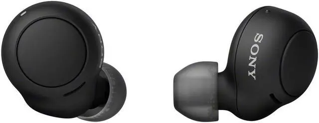Alt view image 2 of 7 - Sony WF-C500 Truly Wireless In-Ear Bluetooth Earbud Headphones (Black) with Tips