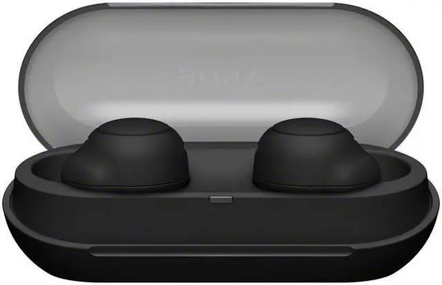 Alt view image 5 of 7 - Sony WF-C500 Truly Wireless In-Ear Bluetooth Earbud Headphones (Black) with Tips