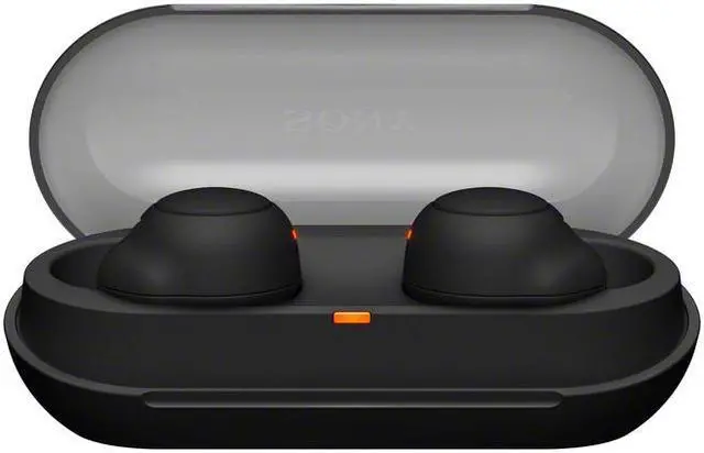 Alt view image 7 of 7 - Sony WF-C500 Truly Wireless In-Ear Bluetooth Earbud Headphones (Black) with Tips