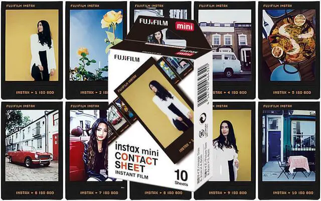 Alt view image 2 of 10 - Fujifilm Instax Mini Contact Sheet Film, 10 Exposures #16746486