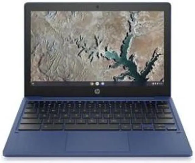 Alt view image 20 of 20 - HP Chromebook 11a-na0060nr 11.6-in HD Touch 4GB 32GB Indigo Blue