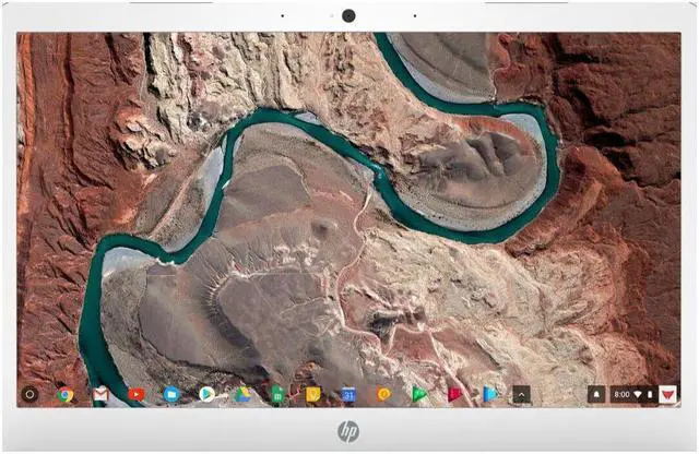 Alt view image 14 of 18 - HP Chromebook 14-ca010nr 14" Laptop Intel Celeron N3350 4GB 32GB eMMC Chrome OS