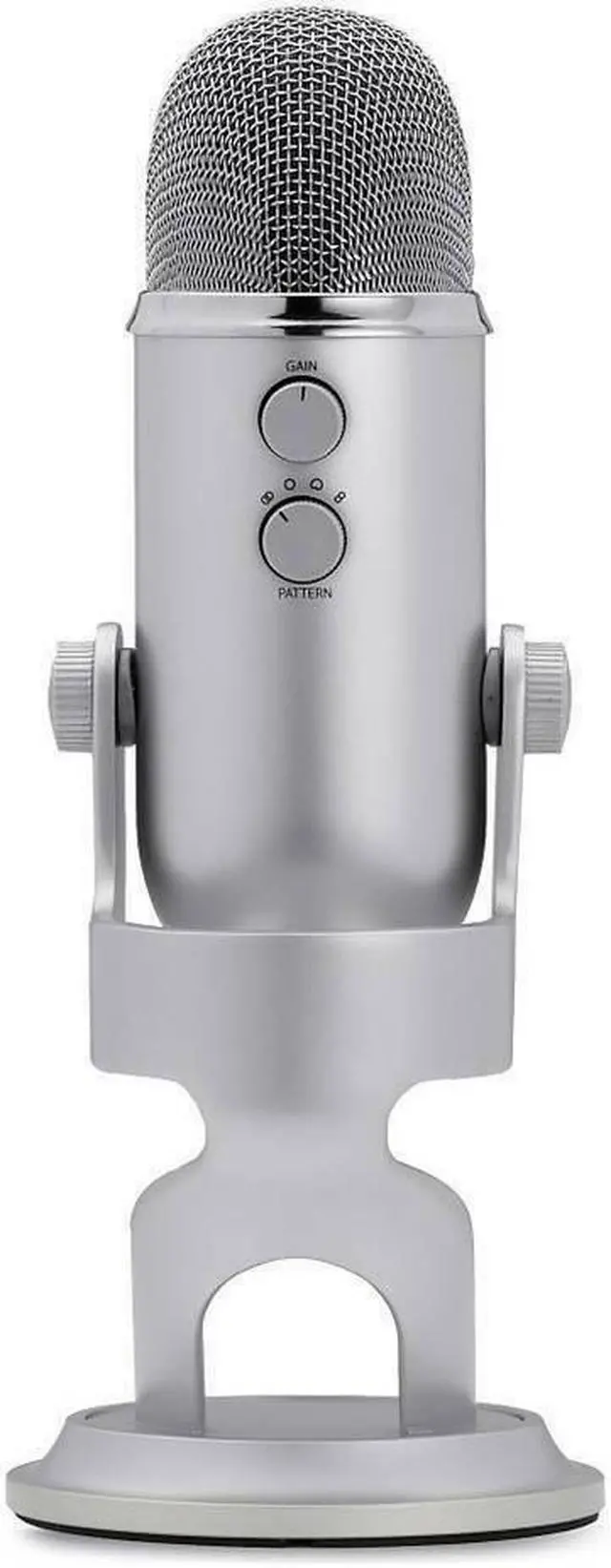 Alt view image 6 of 7 - Blue Microphones Yeti Silver Bundle with Logitech C922 Pro Stream Webcam