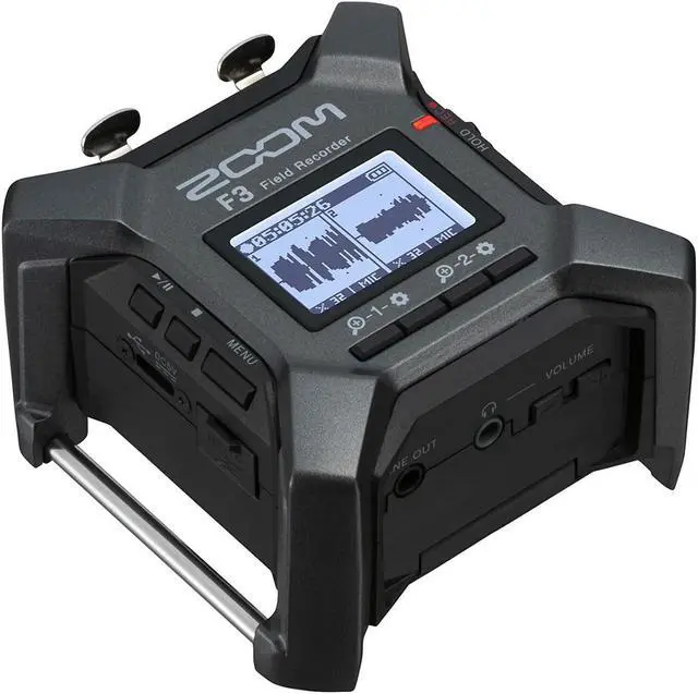 Alt view image 2 of 7 - Zoom F3 MultiTrack Handheld Field Recorder with 32-Bit Float Technology