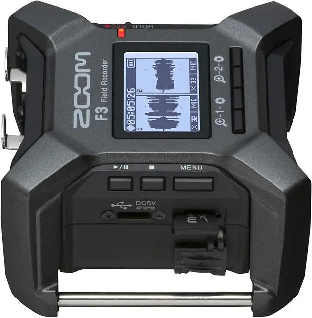Alt view image 4 of 7 - Zoom F3 MultiTrack Handheld Field Recorder with 32-Bit Float Technology