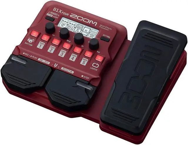 Alt view image 11 of 17 - zoom bass multieffects pedal b1x four